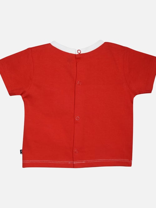 TEE SHIRT BERMUDA GREGORY MANCHES COURTES BEBE - Kiabi