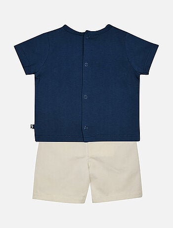 Tee shirt bermuda guilain bebe