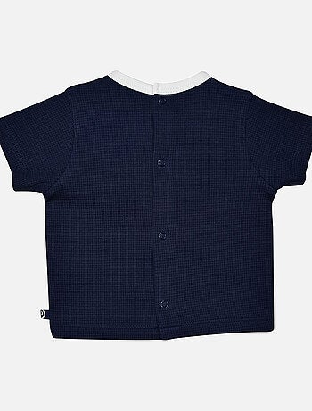 TEE SHIRT BERMUDA LILOUAN MAILLE FANTAISIE BEBE