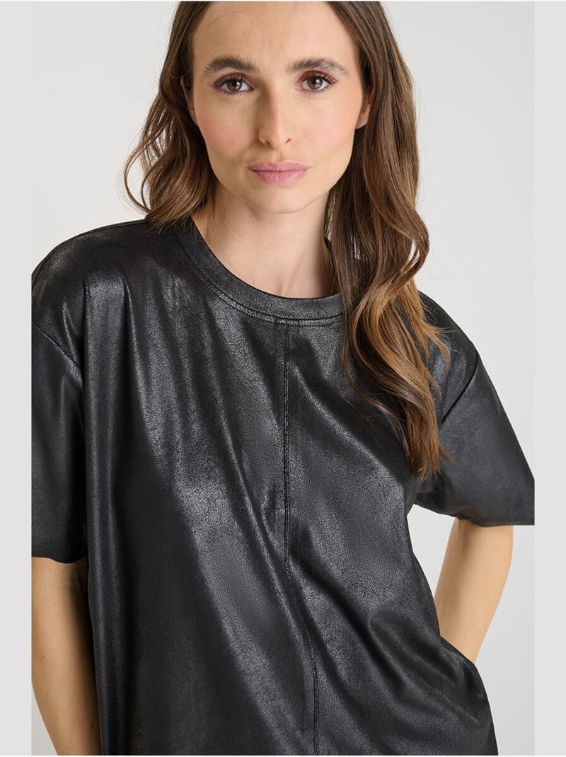 Tee-Shirt BIBER 'Le Temps Des Cerises' Noir - Kiabi