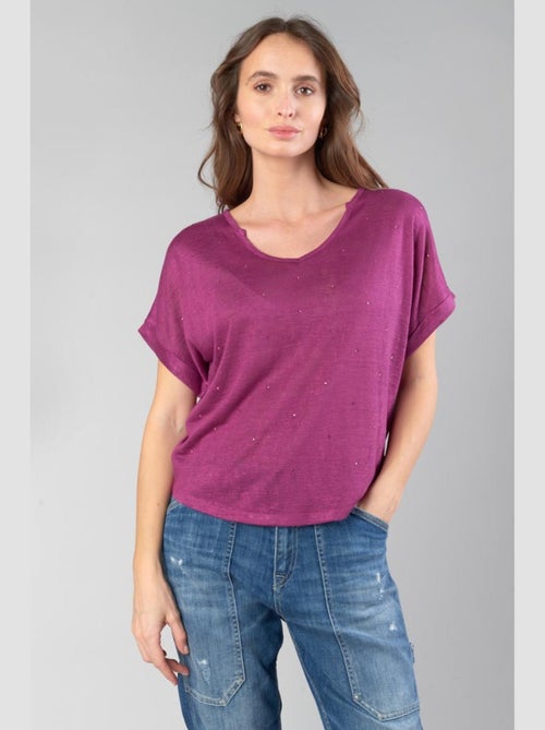 Tee-Shirt BIBOU 'Le Temps Des Cerises' - Kiabi