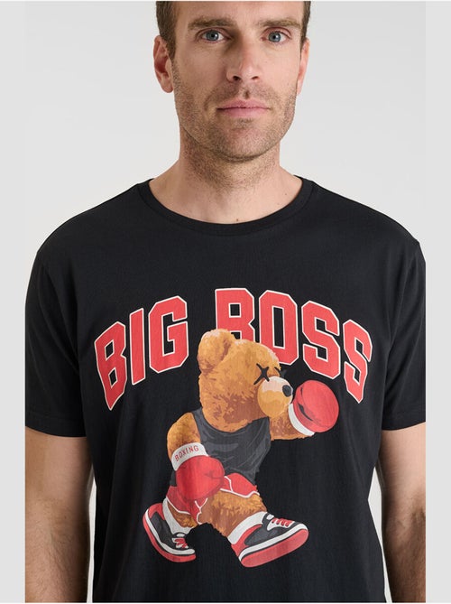Tee-Shirt BISHOP 'Le Temps Des Cerises' - Kiabi Tee-Shirt BISHOP 'Le Temps Des Cerises' - Kiabi