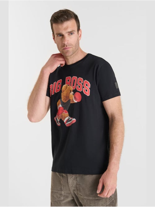 Tee-Shirt BISHOP 'Le Temps Des Cerises' - Kiabi Tee-Shirt BISHOP 'Le Temps Des Cerises' - Kiabi
