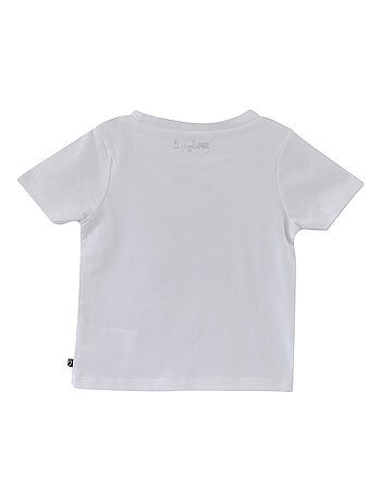 TEE SHIRT BLANC ELVIS
