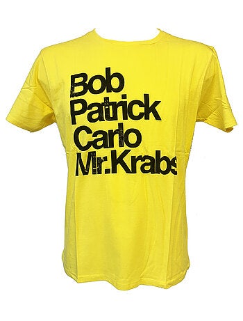 T-shirt Bob l'éponge noir taille L
