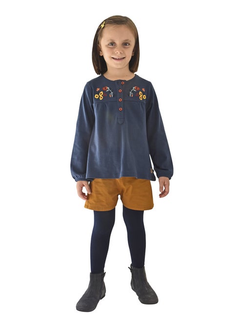 TEE SHIRT BRODÉ DRUCILLA - Kiabi