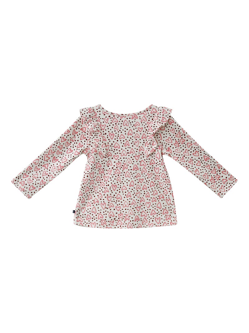 TEE SHIRT C ?URS DJENABA Rose - Kiabi
