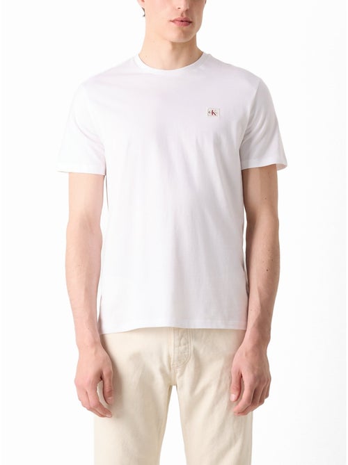 Tee Shirt Calvin Klein à manches courtes - Kiabi Tee Shirt Calvin Klein à manches courtes - Kiabi