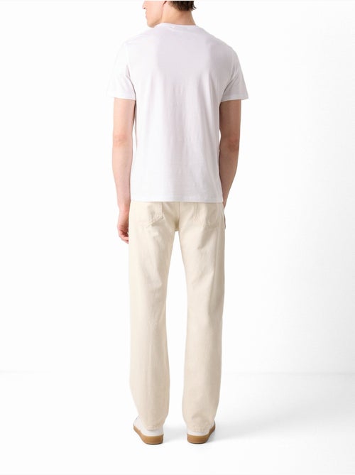 Tee Shirt Calvin Klein à manches courtes - Kiabi Tee Shirt Calvin Klein à manches courtes - Kiabi
