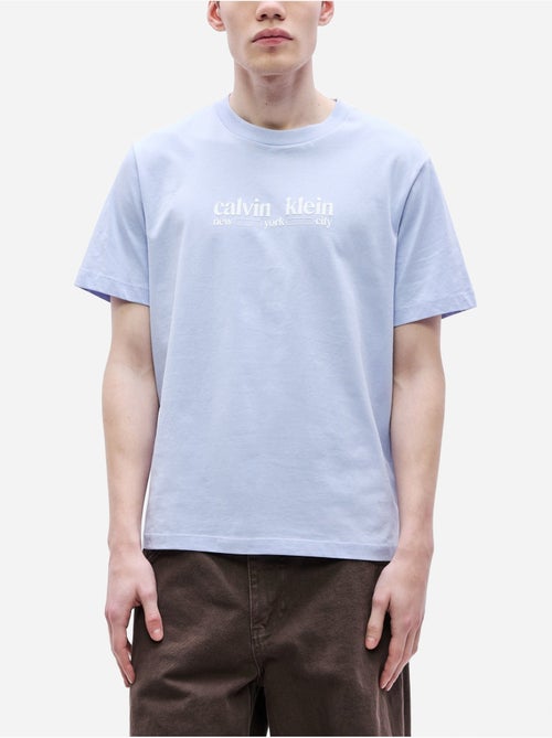 Tee Shirt Calvin Klein à manches courtes - Kiabi
