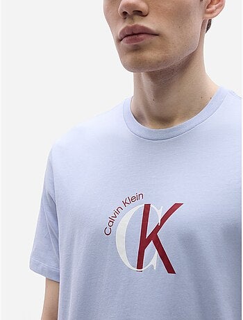 Tee Shirt Calvin Klein à manches courtes