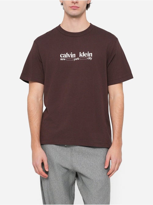 Tee Shirt Calvin Klein à manches courtes - Kiabi