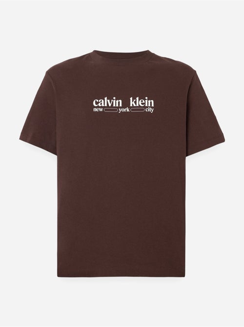 Tee Shirt Calvin Klein à manches courtes - Kiabi