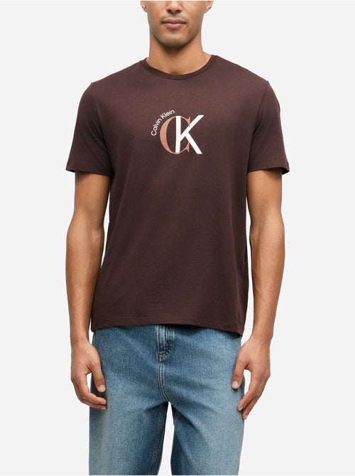 Tee Shirt Calvin Klein à manches courtes - Kiabi