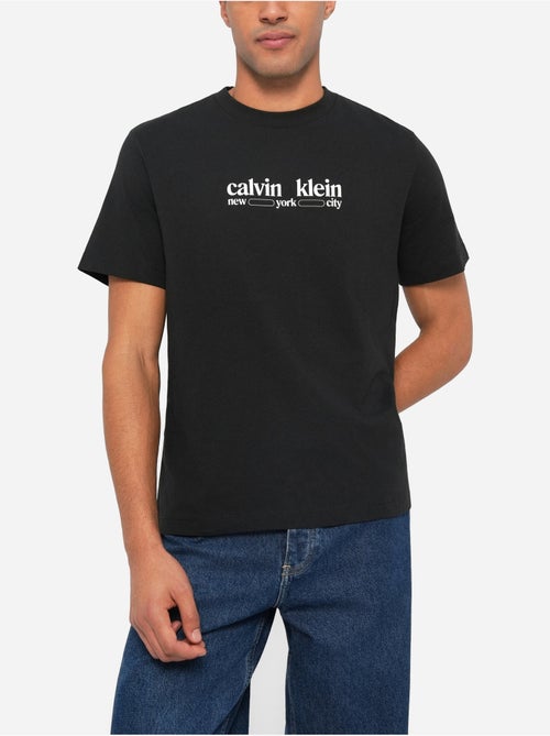 Tee Shirt Calvin Klein à manches courtes - Kiabi