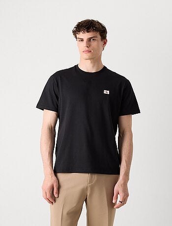 T-Shirt Homme Calvin Klein Jeans Badge 30s Jersey-bright