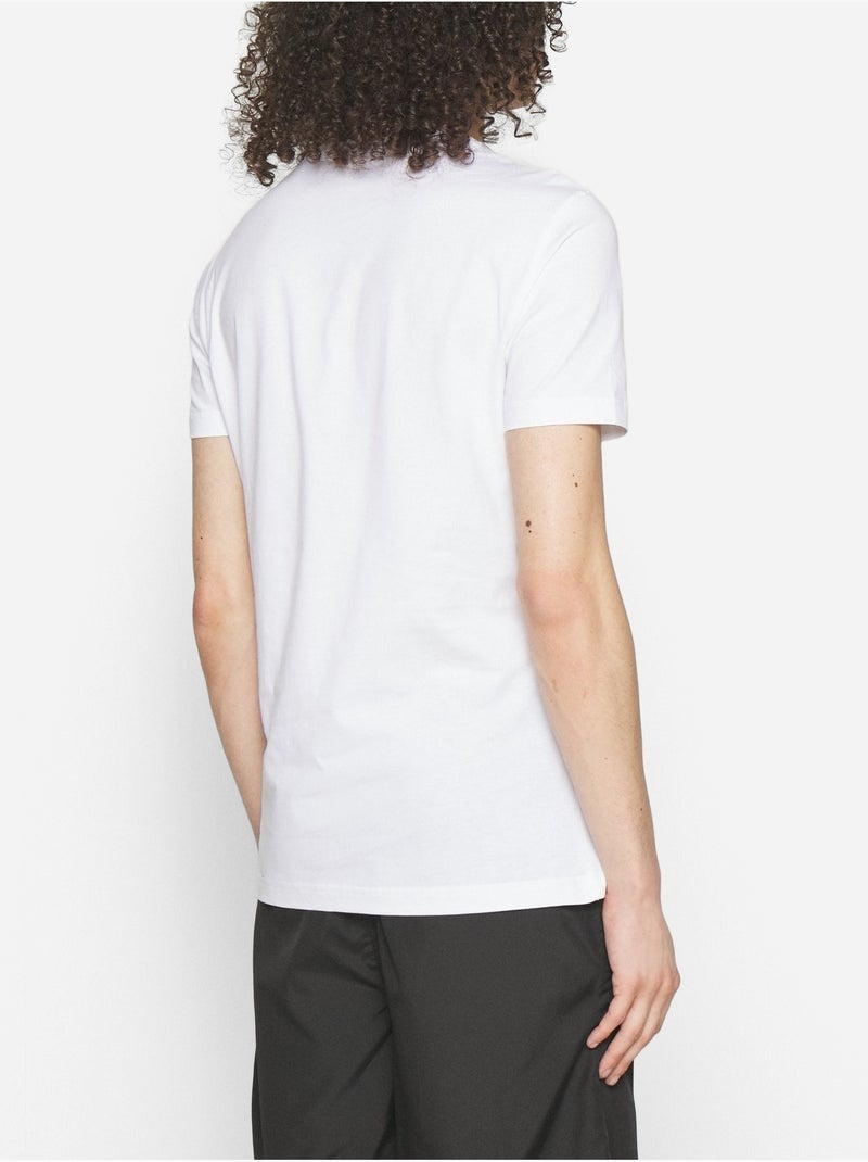 Tee Shirt Calvin Klein Core institutional logo slim tee Blanc - Kiabi
