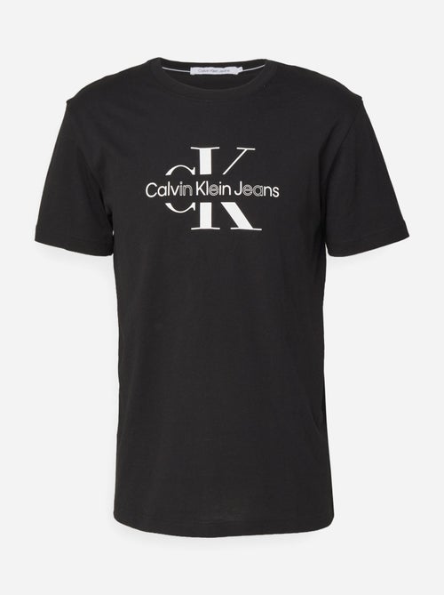 Tee Shirt Calvin Klein Disrupted outline monologo tee - Kiabi