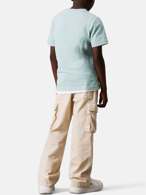 Tee Shirt Calvin Klein manches courtes - Kiabi