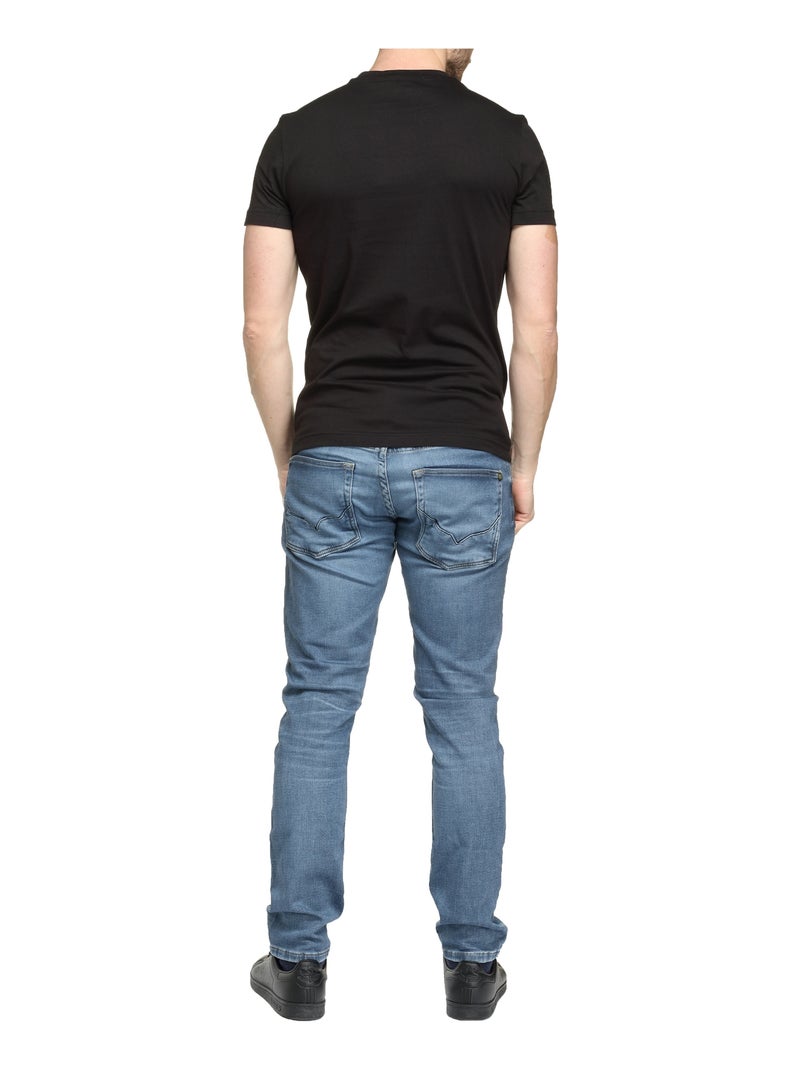 Tee Shirt Calvin Klein manches courtes Noir - Kiabi