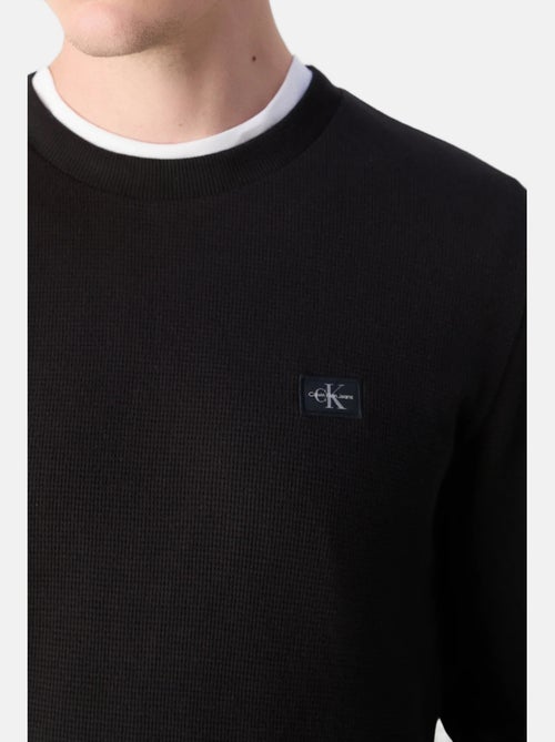 Tee Shirt Calvin Klein manches longues - Kiabi