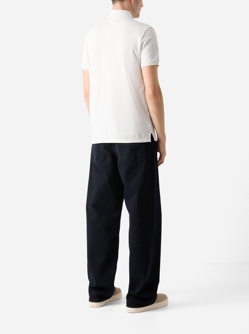 Tee Shirt Calvin Klein Monogram Blanc - Kiabi
