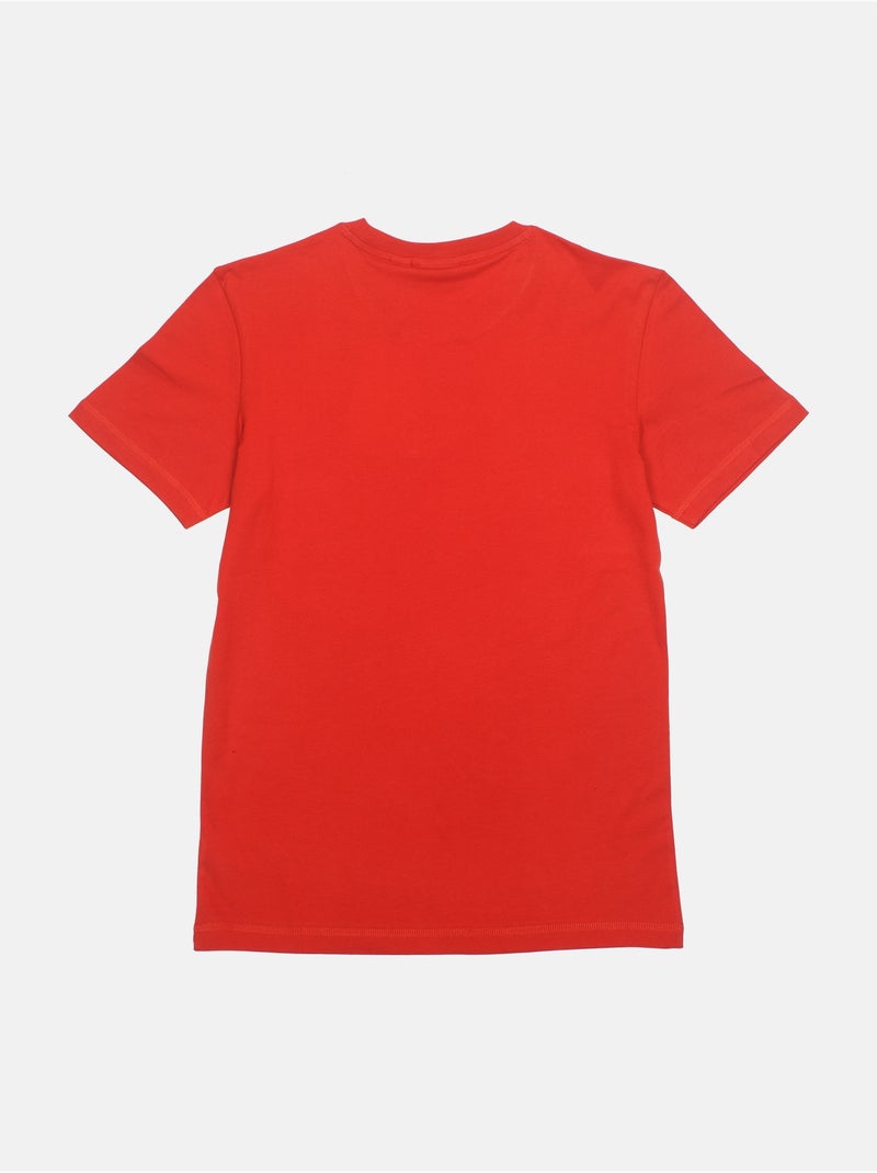 Tee Shirt Calvin Klein Monogram Rouge - Kiabi