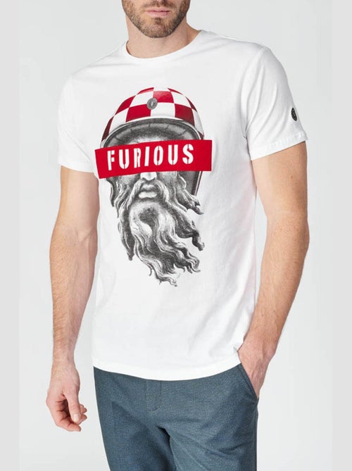Tee-Shirt CASIO 'Le Temps Des Cerises' - Kiabi