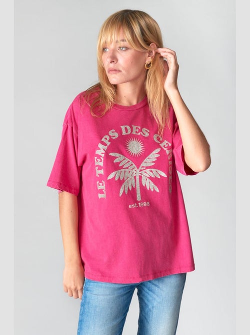 Tee-Shirt CASSIO 'Le Temps Des Cerises' - Kiabi