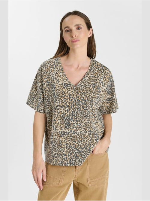Tee-Shirt CATLYN 'Le Temps Des Cerises' - Kiabi