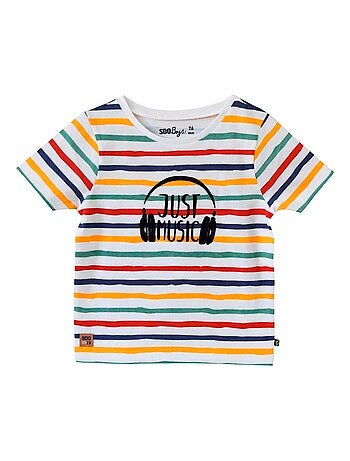 TEE SHIRT CENZO MULTICOLORE