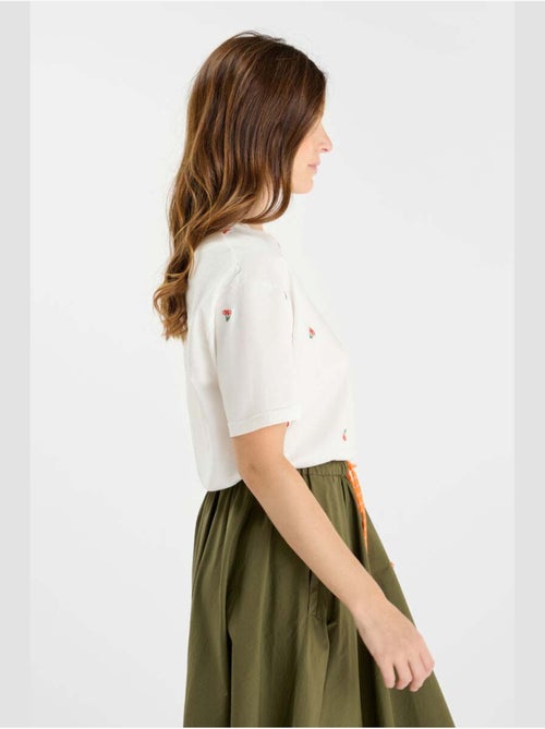 Tee-Shirt CEREZA 'Le Temps Des Cerises' - Kiabi