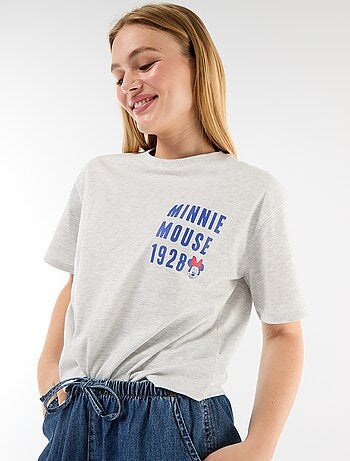 Tee-shirt chiné 'Minnie'