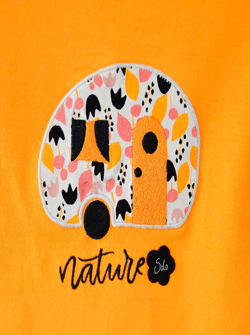 TEE SHIRT CHITHRA Jaune - Kiabi