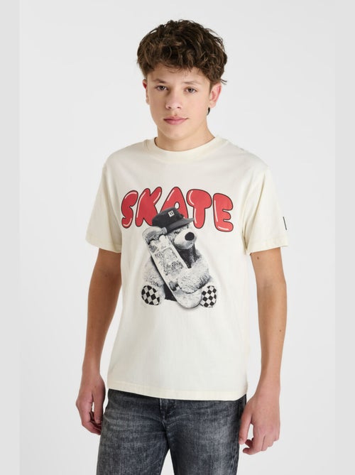 Tee-Shirt CLYDEBO 'Le Temps Des Cerises' - Kiabi