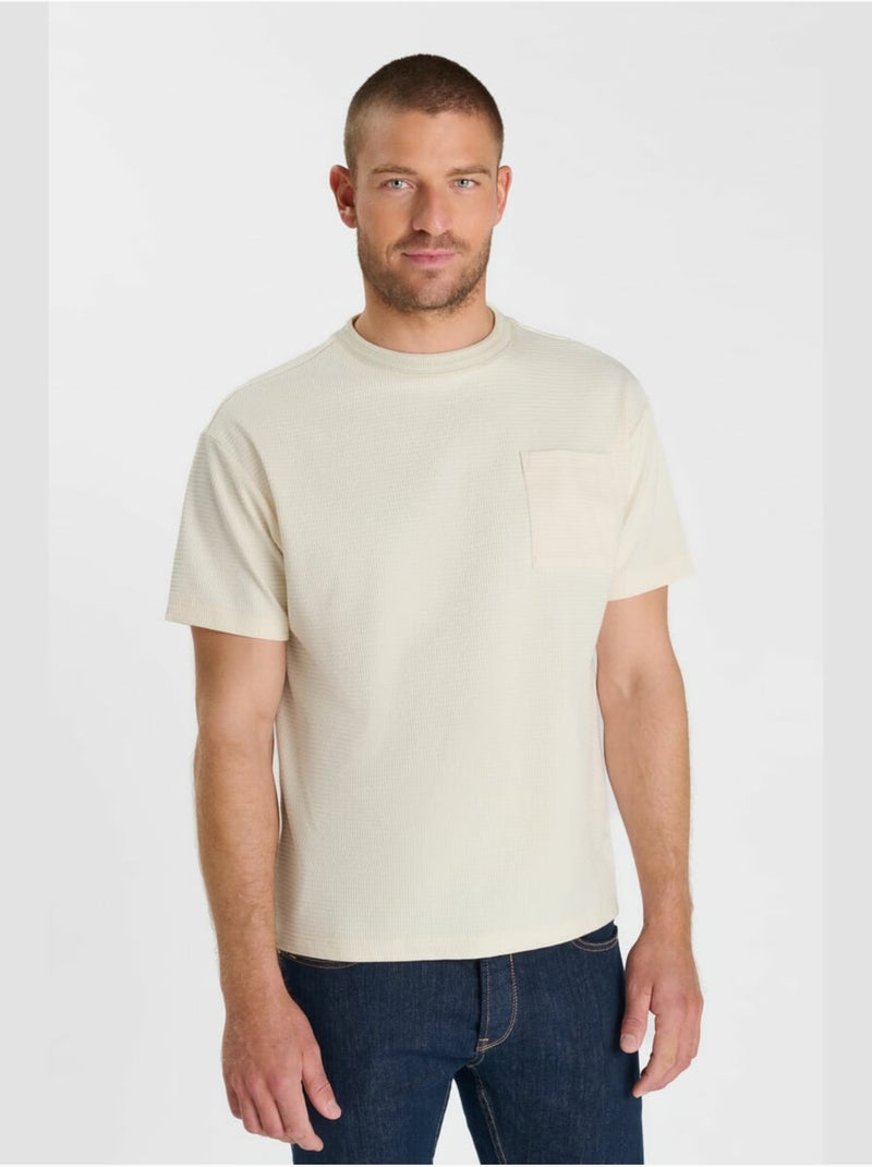 Tee-Shirt COBA 'Le Temps Des Cerises' Beige - Kiabi
