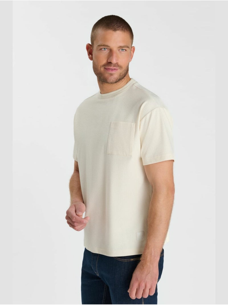 Tee-Shirt COBA 'Le Temps Des Cerises' Beige - Kiabi