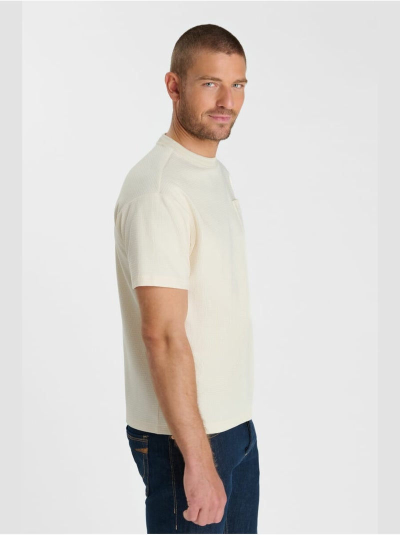Tee-Shirt COBA 'Le Temps Des Cerises' Beige - Kiabi