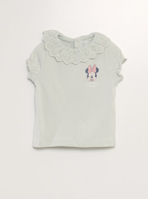 Tee-shirt col claudine 'Disney' - Kiabi