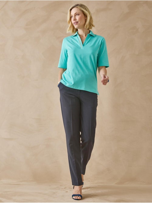 Tee-shirt col polo manches courtes - DAXON - Kiabi