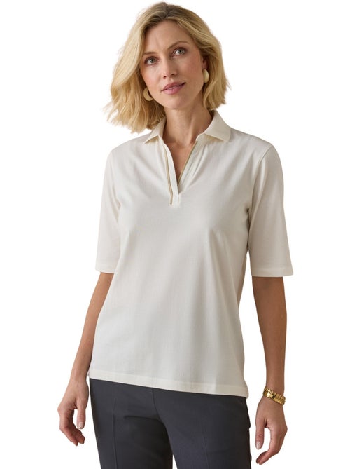 Tee-shirt col polo manches courtes - DAXON - Kiabi