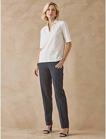 Tee-shirt col polo manches courtes