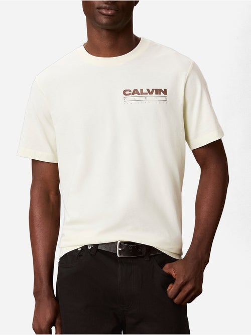 Tee Shirt col rond - Calvin Klein - Kiabi