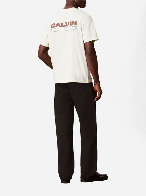 Tee Shirt col rond - Calvin Klein - Kiabi