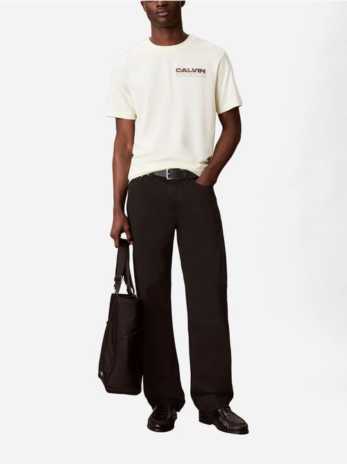 Tee Shirt col rond - Calvin Klein - Kiabi