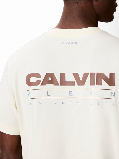 Tee Shirt col rond - Calvin Klein - Kiabi