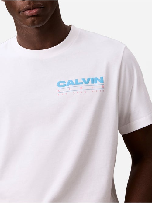 Tee Shirt col rond - Calvin Klein - Kiabi Tee Shirt col rond - Calvin Klein - Kiabi