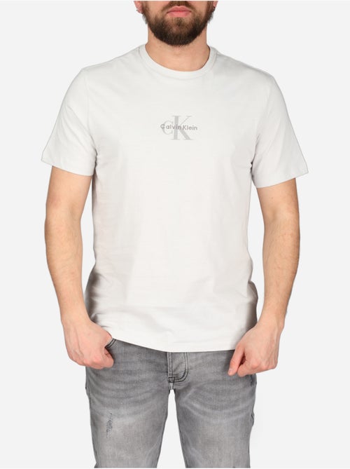 Tee Shirt col rond - Calvin Klein - Kiabi