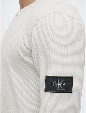 Tee shirt col rond - calvin klein