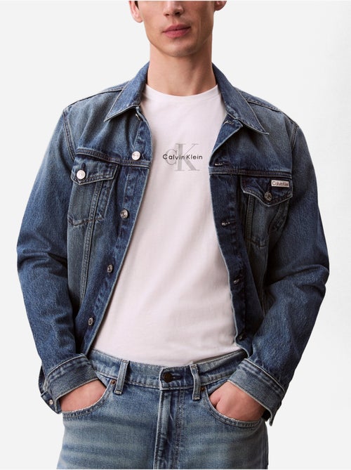 Tee Shirt col rond - Calvin Klein - Kiabi